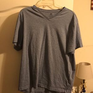 H&M Blue V-Neck